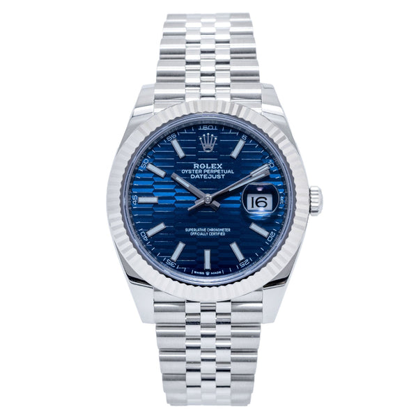 Datejust 41mm Blue Motif Dial 2022 Jubilee - 126334